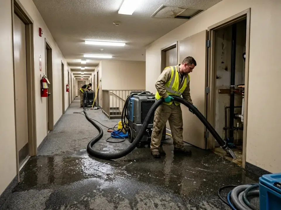 multi-unit-apartment-hallway-f-005 — frequently asked questions, Emergency Burst Pipe Water Extraction & Removal in Hales Co…